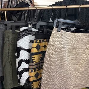 Patterned Women's Skirt